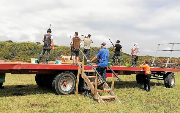 La compétition de ball-trap a été ouverte à tous la de la Fête de la nature et de la chasse.