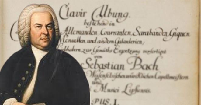 A capa do Clavier Übung, obra de Bach publicada em 1731, que contém as partitas que serão executadas por Sérgio Carvalho no programa Manhã com Bach, da Rádio USP - Foto: Reprodução
