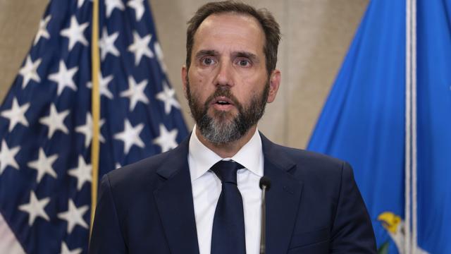 Special counsel Jack Smith speaks to the media about an indictment of former President Donald Trump, Aug. 1, 2023, at an office of the Department of Justice in Washington. (AP Photo/J. Scott Applewhite, File)