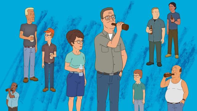 King of the Hill Reboot Illustration