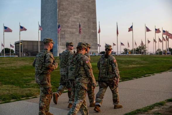 National Guard says members patrolling D.C. 'may be armed'