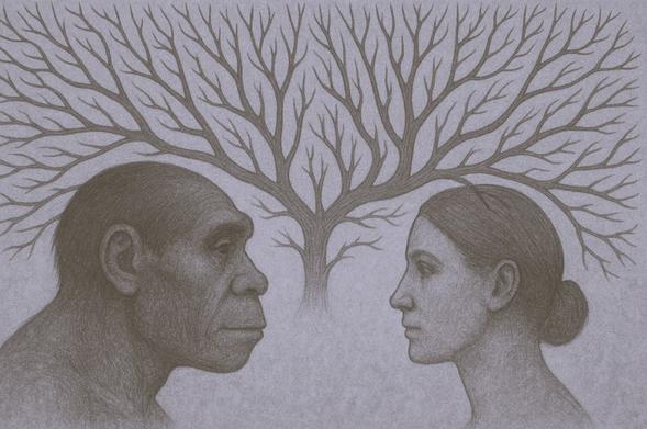Minds Entwined: The Branching Paths of Human Evolution