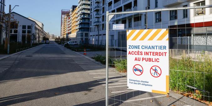 The Athletes’ Village in Saint-Denis during redevelopment works to transform it into a mixed-use neighbourhood, November 2024. | ROMUALD MEIGNEUX/SIPA The Athletes’ Village in Saint-Denis during redevelopment works to transform it into a mixed-use neighbourhood, November 2024. | ROMUALD MEIGNEUX/SIPA