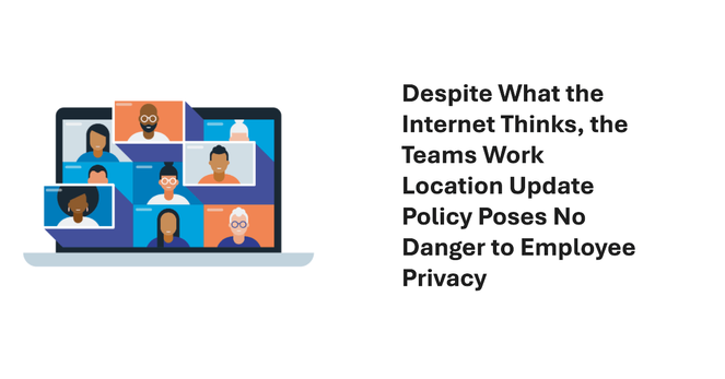 Teams Work Location Updates Teams Work Location Updates