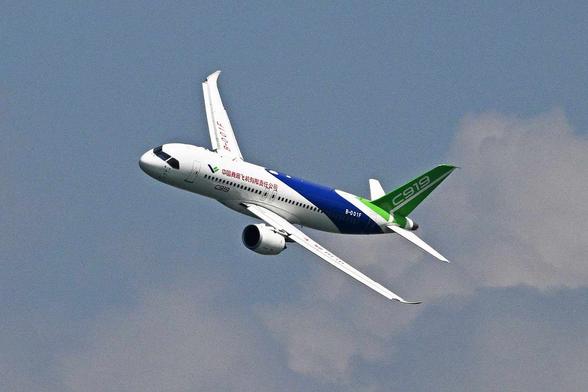 COMAC C919 B-001F aircraft COMAC C919 B-001F aircraft