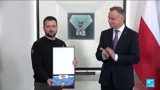 ⚡ NEWSPoland strips Zelensky of state honour over WWII disputePoland withdraws its highest state honour from Ukrainian President Zelensky after Kyiv named a military unit after a nationalist group accused of massacring Polish civilians in WWII. The move threatens diplomatic relations ahead of a reconstruction conference in Gdańsk.📰  #Russia #EU #Geopolitics #GeoWire