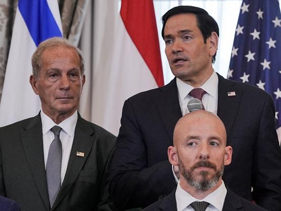 🔴 BREAKINGUS announces framework agreement between Israel and LebanonUS Secretary of State Marco Rubio announced a framework agreement between Israel and Lebanon following diplomatic talks in Washington, DC. The deal aims to resolve ongoing tensions and establish a path for peace between the two nations.📰  #Israel #Diplomacy #Geopolitics #GeoWire