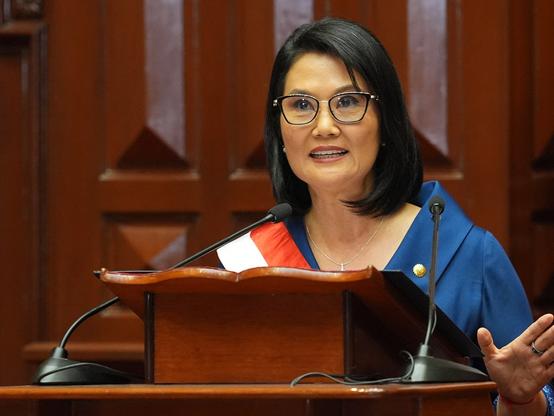 ⚡ NEWSKeiko Fujimori sworn in as Peru presidentKeiko Fujimori has been sworn in as the new President of Peru following a narrow election victory. She has promised an iron-fisted crackdown on crime, raising concerns among critics about a potential return to the authoritarian tactics associated with her fathers previous regime.📰  #GeoWire