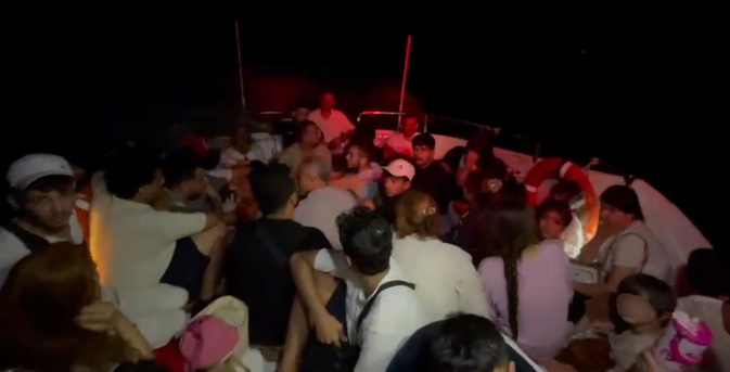 #refugeesgr #EU-Funded Patrol Vessel Identified by Survivor in Giali #Pushback Case – Aegean Boat Report information has emerged in the case involving the 36 people who arrived on the Greek island of Giali on 2 August before later being found drifting in two inflatable life rafts by the Turkish Coast Guard.