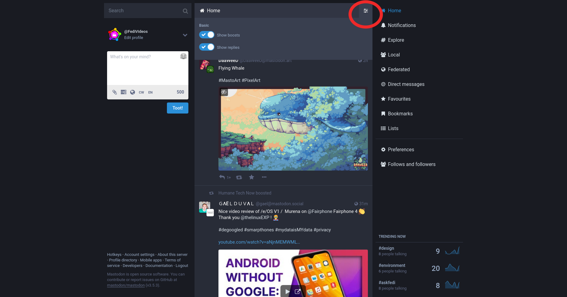 profile picture Slider – Discord