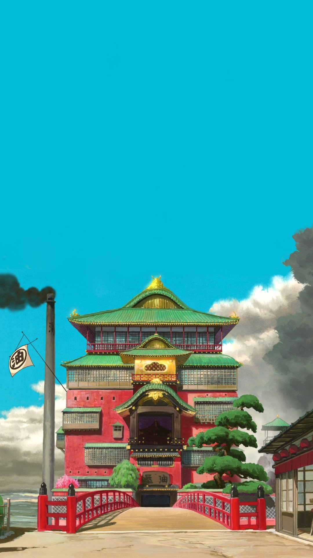 Android & Iphone Spirited Away Anime Phone Live Wallpaper