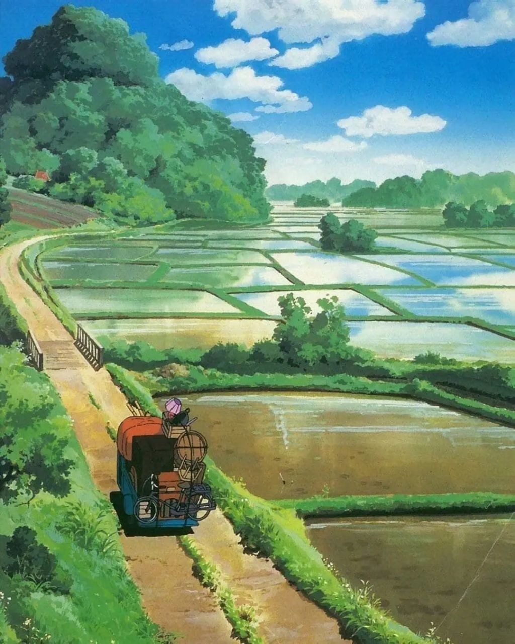 Hãy thưởng thức những bức tranh vẽ phong cảnh anime đầy màu sắc và tươi mới. Những cánh đồng rộng lớn, những ngọn núi cao vút, cùng những con suối nhỏ nhưng đầy mạnh mẽ - tất cả được tái hiện chân thật trong những bức tranh anime này. Hãy trầm mình vào không gian đầy huyền bí của anime và cảm nhận một thế giới đẹp tuyệt vời.