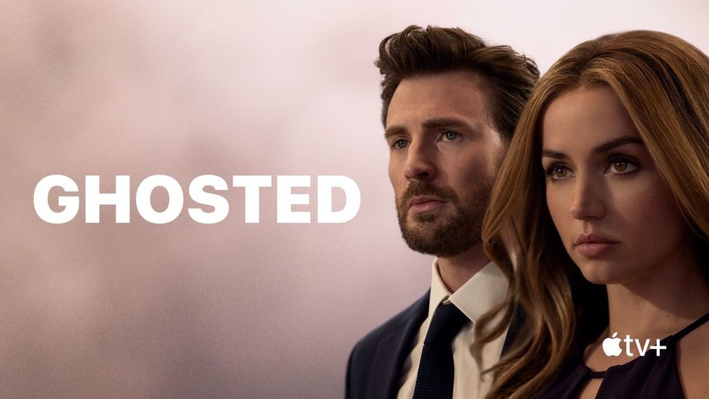 First Poster for Chris Evans & Ana de Armas' Ghosted Released by Apple TV