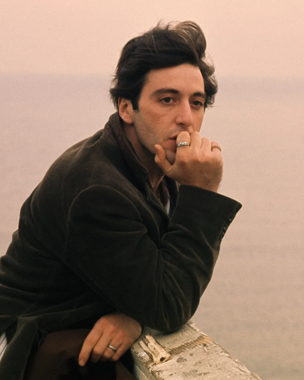 Pensive young Pacino