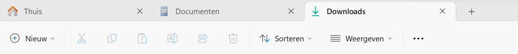 Finally tabs in explorer