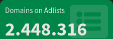 Domains on Adlists 2.448.316 