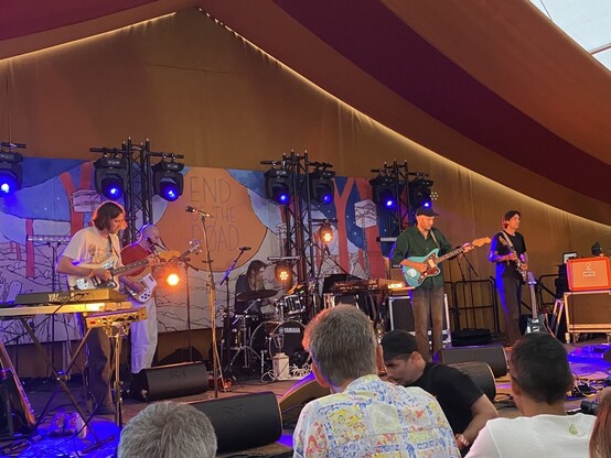 Ulrika Spacek playing the Folly stage at End of the Road 
