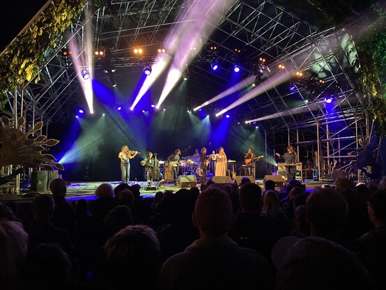 Angel Olsen playing the Garden stage at End of the Road 