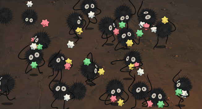 Soothes sprites in action.