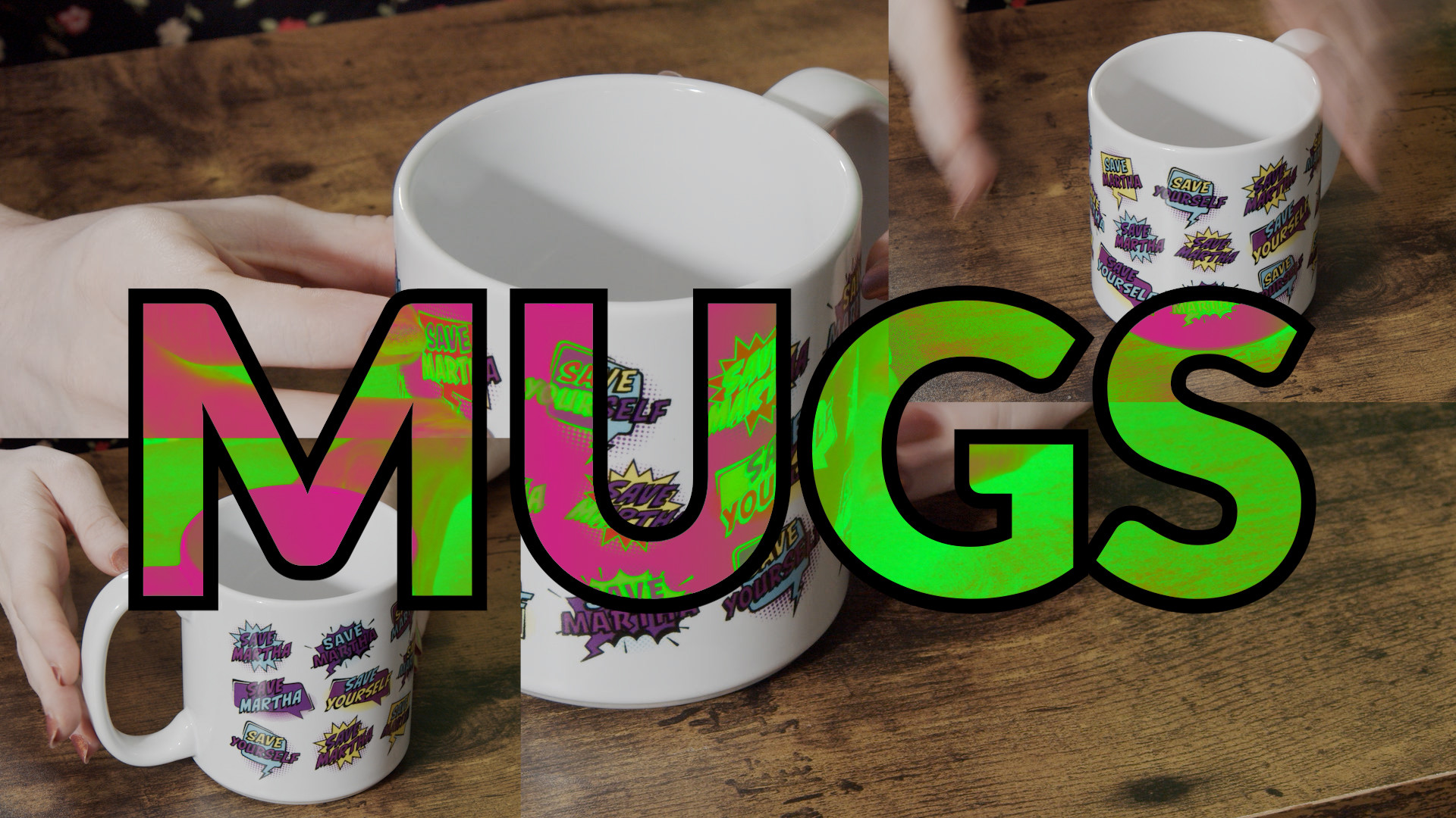 Sing, Smudge, Snag Mug — Fishbear Studios