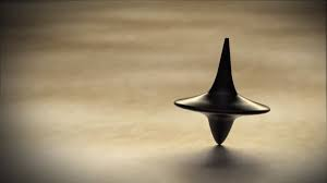 the spinning top from the end of the movie "Inception"