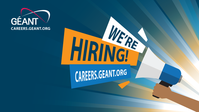 GÉANT

We're Hiring! 

careers.geant.org