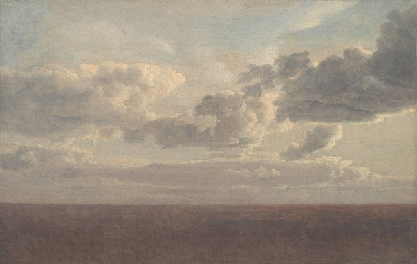 Study of Clouds over the Sea by Eckersberg, C.W. - 1826 - National Gallery of Denmark, Denmark - CC0. https://www.europeana.eu/item/2020903/KMS6433