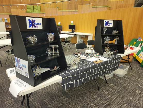Extreme kits table at Liverpool #makefest last year