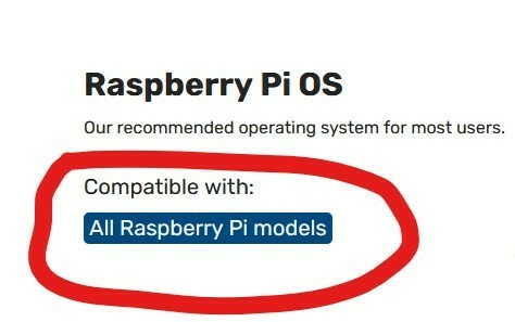 Raspberry Pi 0S

Our recommended operating system for most users. Compatible with:

All Raspberry Pi models 