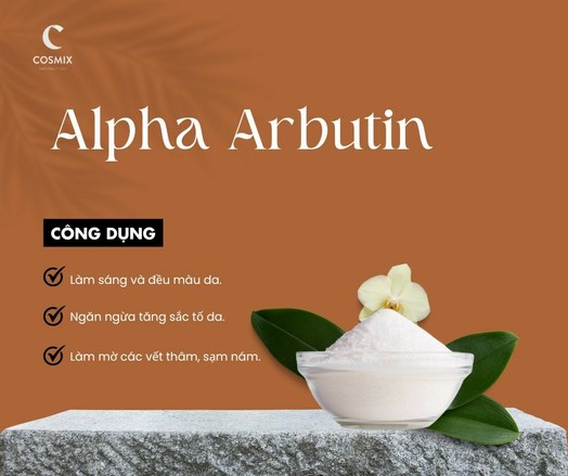 cong dung alpha arbutin