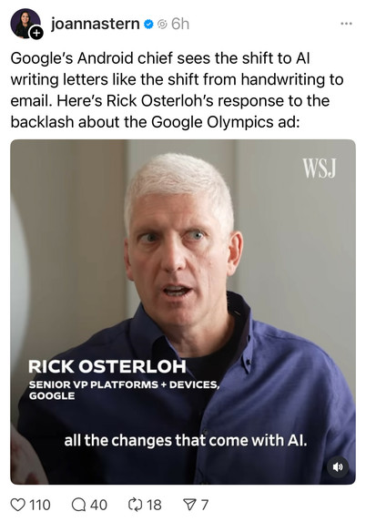 Osterloh: …all the changes that come with AI 