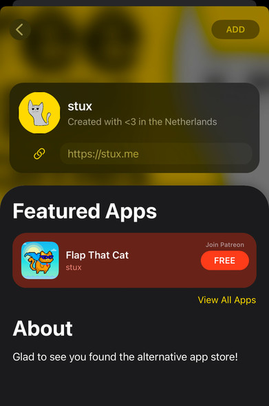 stux's alt store repo