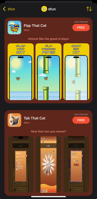 All games are free here