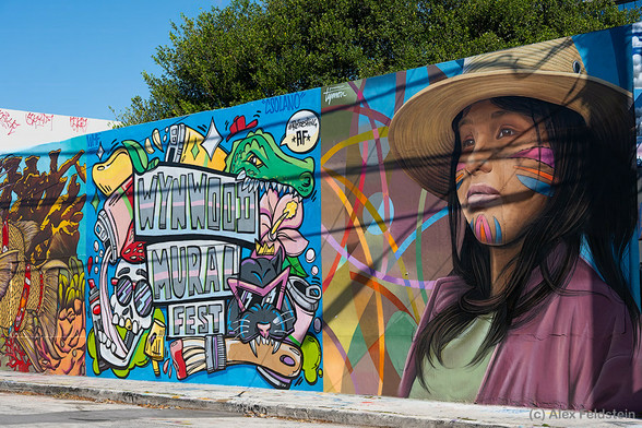 Mural in Wynwood, Miami