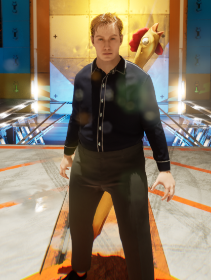 Elon as NPC