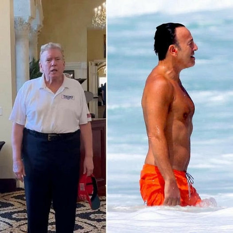 Side by side photos of the greatest American EVER Donald "J for Jesus" Trump (left) and Commie New Jersey PUNK Bruce "Pinko" Springsteen (right).
You can clearly see with your own eyes that there's more of Trump in every way and that makes him a much bigger American than Springsteen.
Fuck yeah!
