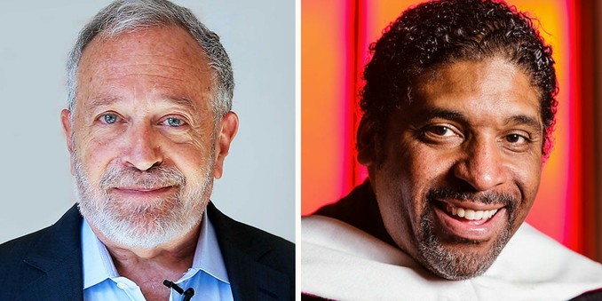 Two headshots of men.