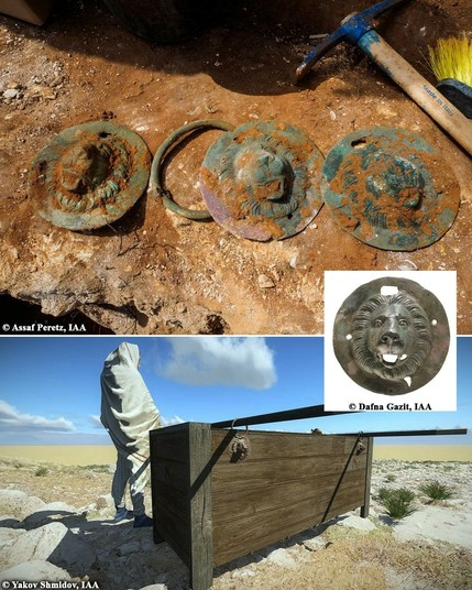 1,900-year-old Roman-era lion-head discs reveal burial customs and cultural symbolism

A group of four exquisitely crafted bronze lion-head discs dating back nearly 1,900 years has been unearthed in central Israel, giving a glimpse into the Roman-era burial ceremony and the universal appeal of lion symbolism. The discovery, made in 2018 while excavating at Khirbat Ibreika near the Eyal Interchange in the Sharon region, was published recently in the ‘Atiqot journal...
