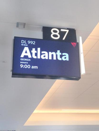 Image showing gate 87 