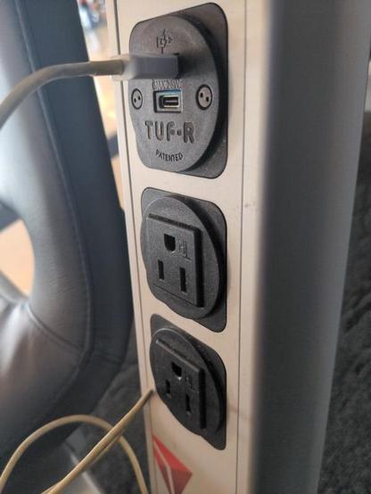 USB charger with two power outlets.do they work?
