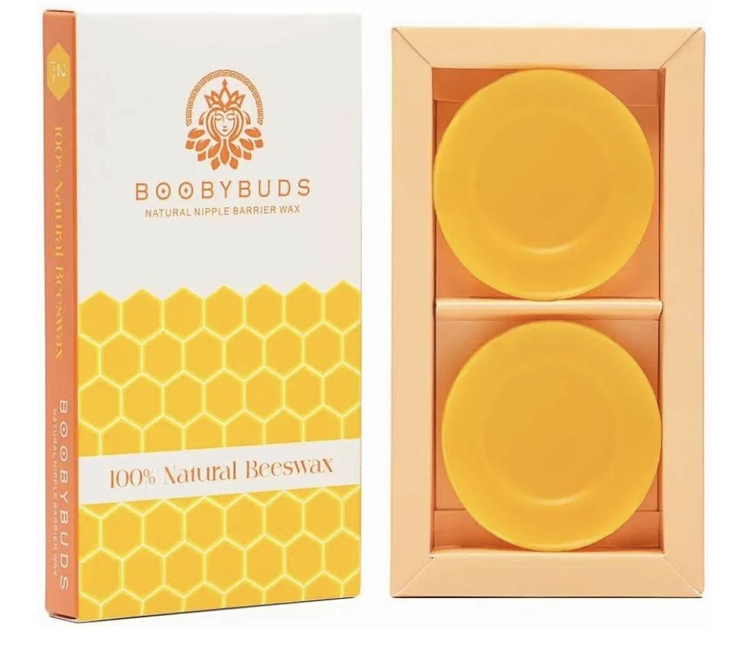 100% natural Beeswax nipple shields.