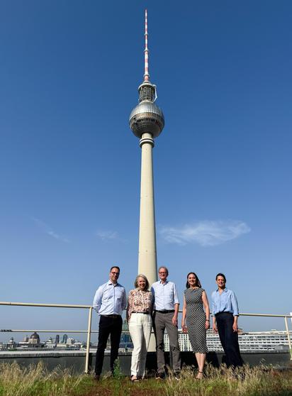 GÉANT CEO, CFO and Head of Partner Relations & Insights visit GÉANT NREN member in Germany - DFN Verein