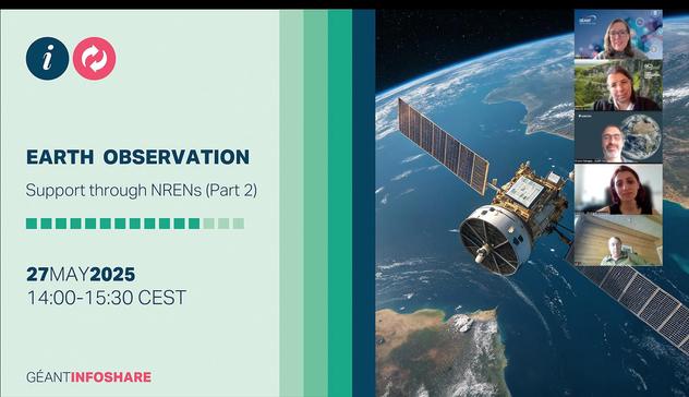 Earth Observation support through NRENs - Part 2 Infoshare