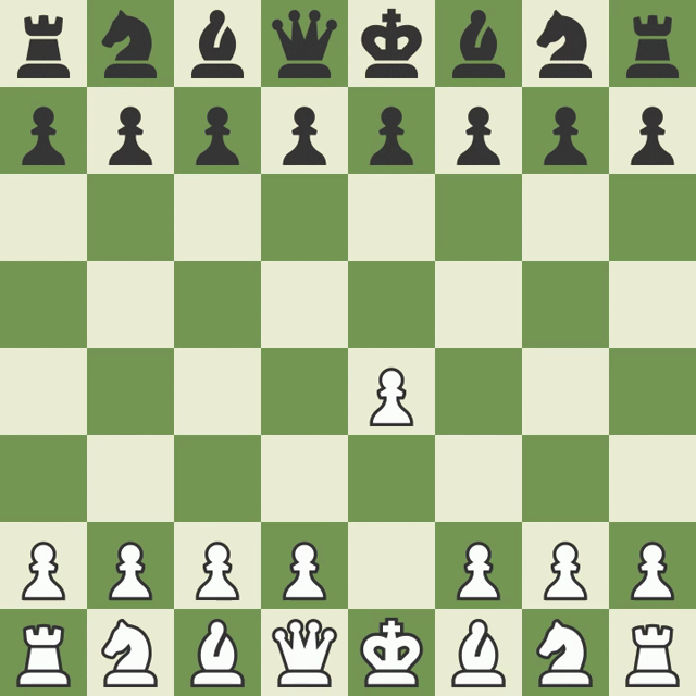 An animated GIF with a chess game playing out move by move. 