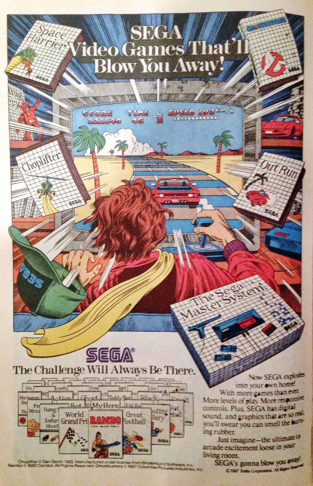 The Sega Master System celebrates its 40th anniversary.