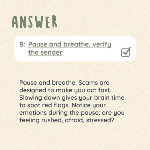 GÉANT Cybersecurity Campaign 2025: Could you spot a phishing email? | Carousel page 4