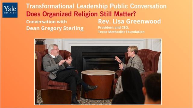 Graphic with title and speaker names.