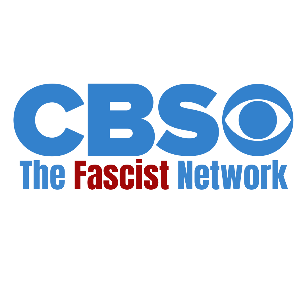 CBS logo. Caption: The Fascist Network
