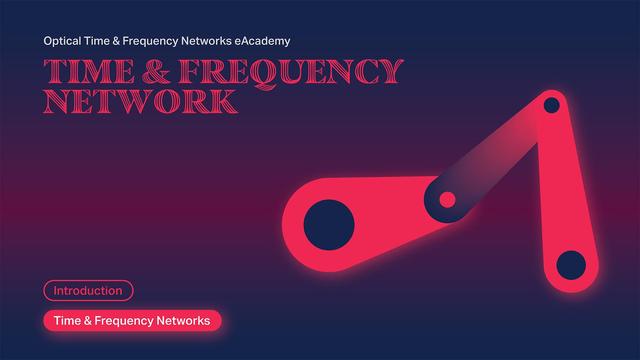 GEANT Network eAcademy training banner for the Time & Frequency Network