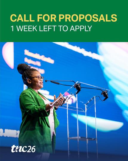 TNC26 banner: Call for proposals for Lightning Talks